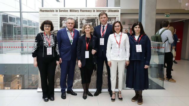 Українська делегація представила досвід фармацевтичної галузі в умовах війни на конференції у Каунасі