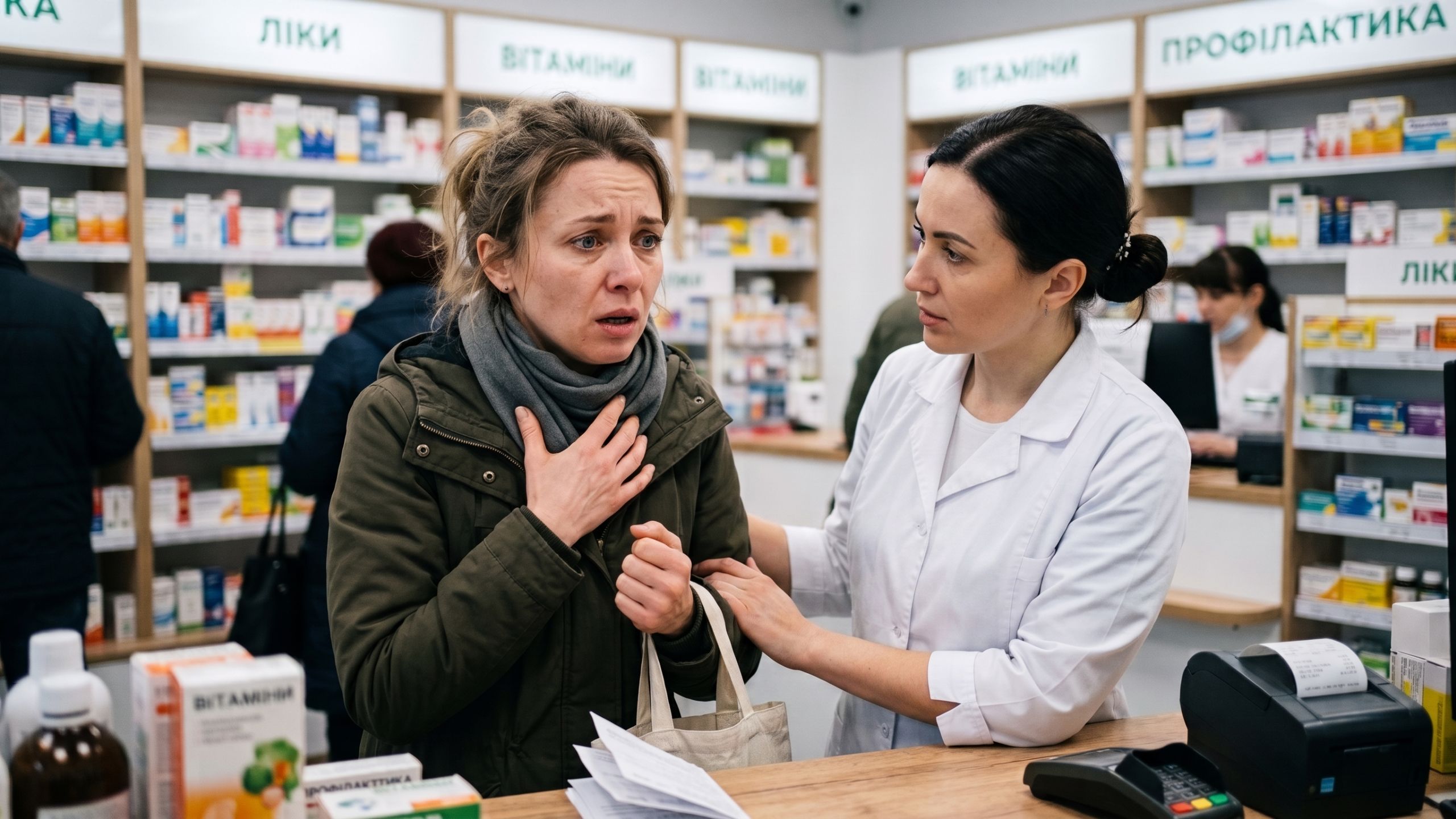 Коли в аптеку приходить паніка: як фармацевту діяти під час гострої стресової реакції у відвідувача